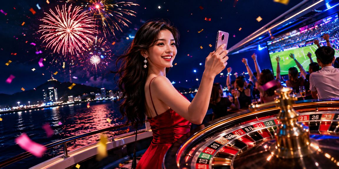 Bàn roulette tại Vũng Tàu với khung cảnh bãi biển – biểu tượng live casino trực tuyến